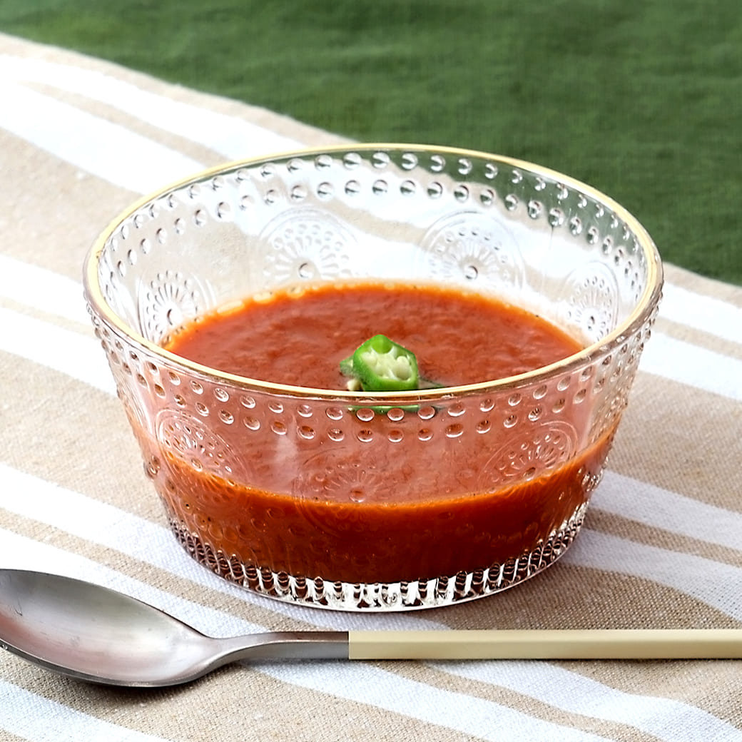 トマトの冷製スープ