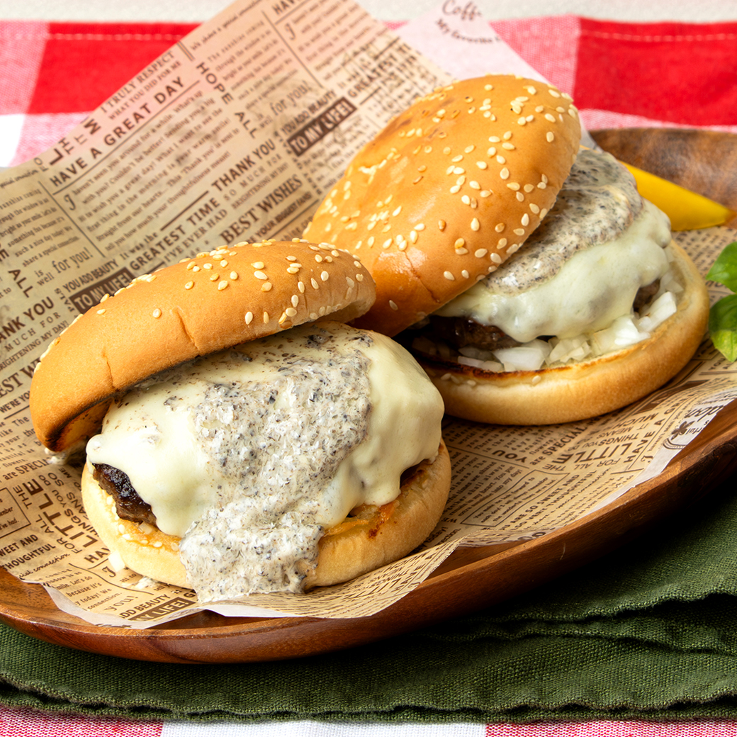 トリュフ＆チーズの贅沢バーガー