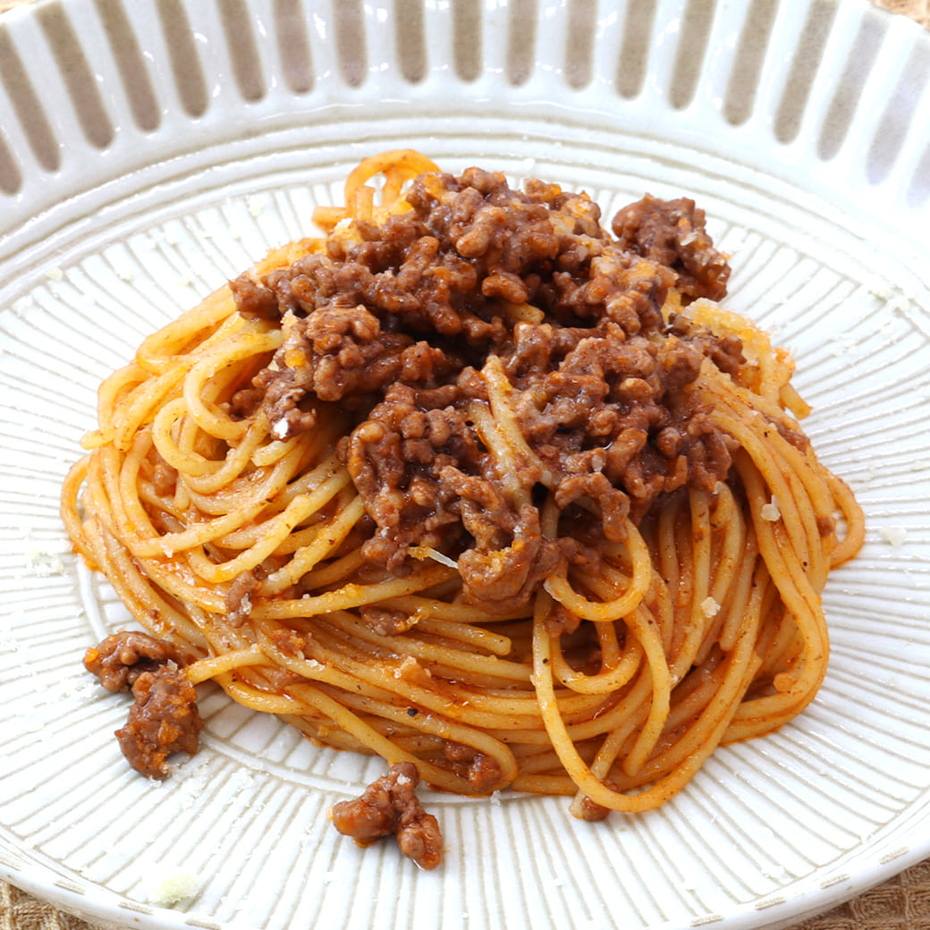 ミートソーススパゲッティ（ボロネーゼ風）